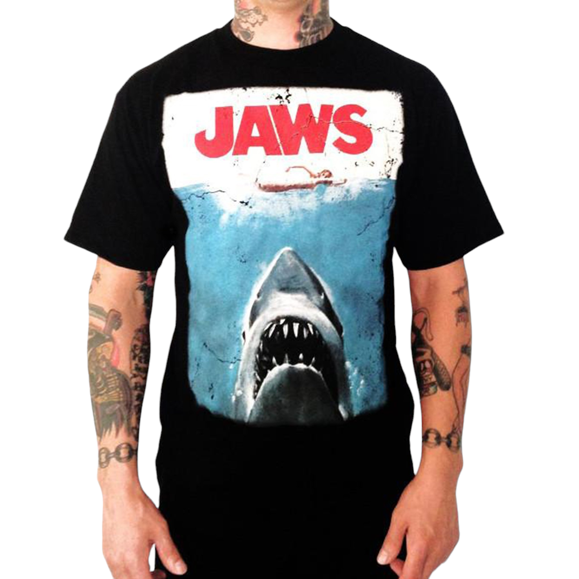 Official Jaws Tee representing our Jaws merch category