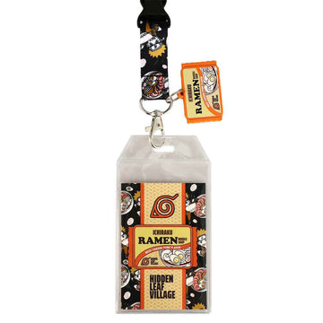 Naruto Shippuden Ramen Breakaway Lanyard with Lobster Clasp and Charm