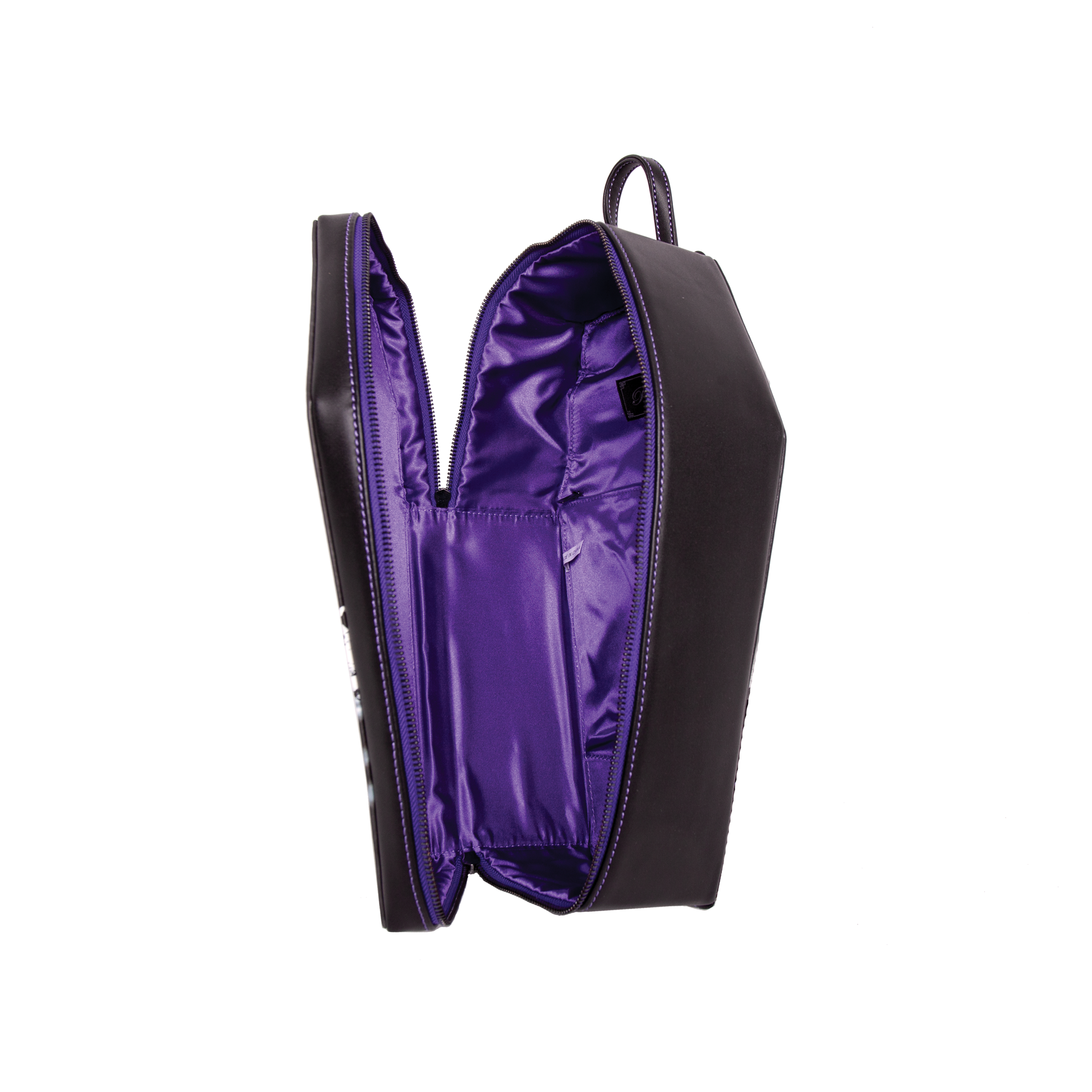 Rock Rebel Monsters Collage Coffin Backpack