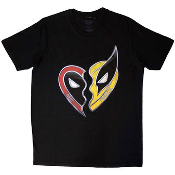 Deadpool and Wolverine Best Friends Charm T-Shirt - Official Marvel Movie Tee