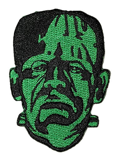 Universal Monsters Frankenstein Head Embroidered Patch