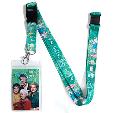 Golden Girls ID Lanyard Badge Holder with Breakaway - Official TV Series Merch