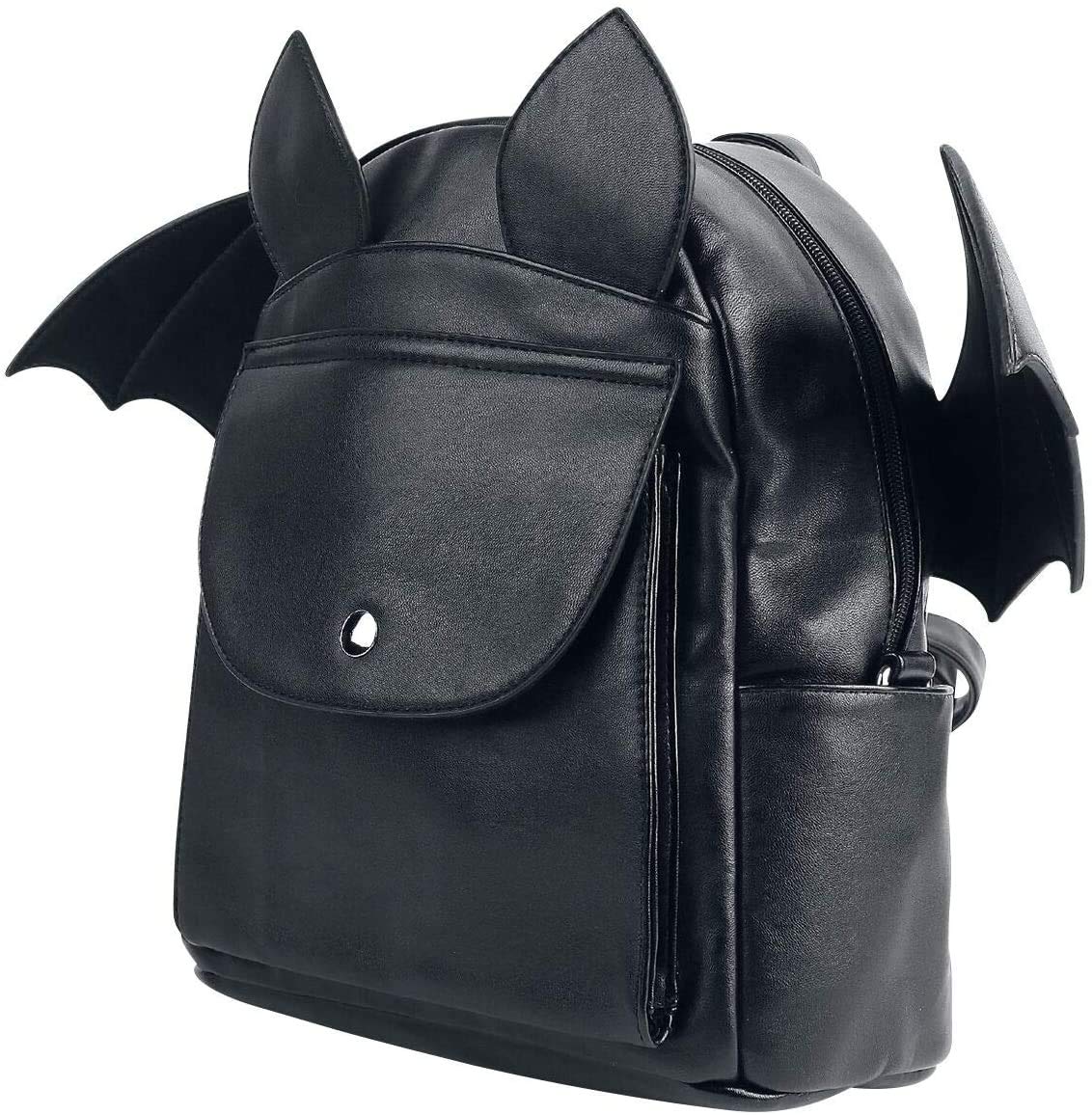 Bat Wing Backpack "Waverley" - Women's Black Bag