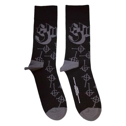 Ghost Band Logo Pattern Crew Socks - Official Band Socks