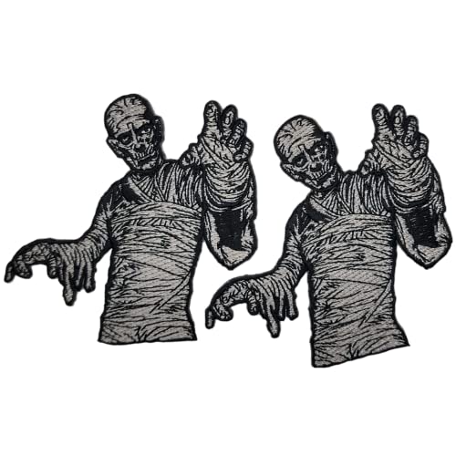 Universal Monsters Boris Karloff as The Mummy Iron-On Applique Patch – Official Rock Rebel