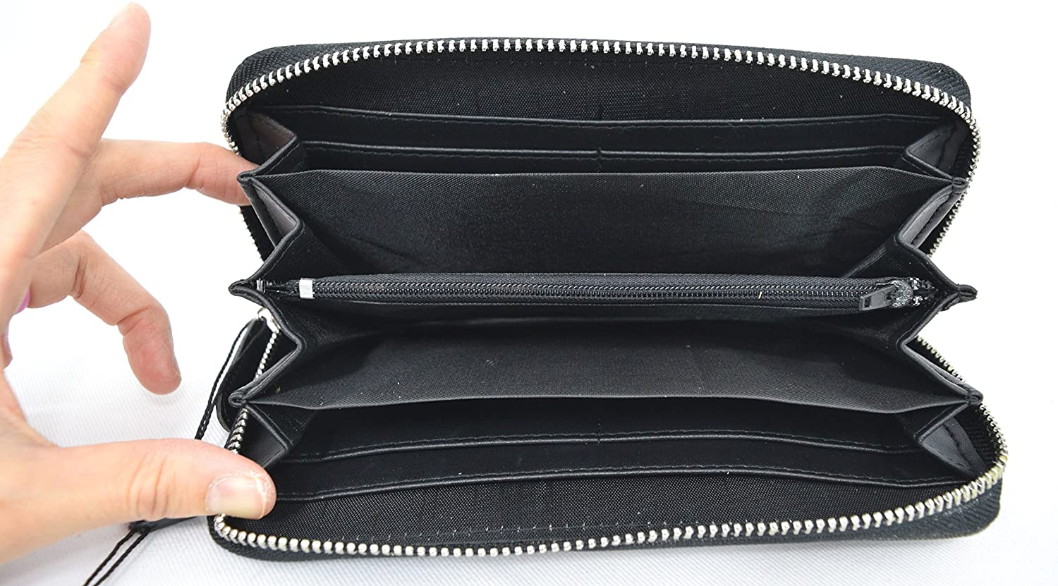 Ouija Board and Planchette Zip Around Wallet Women's Clutch