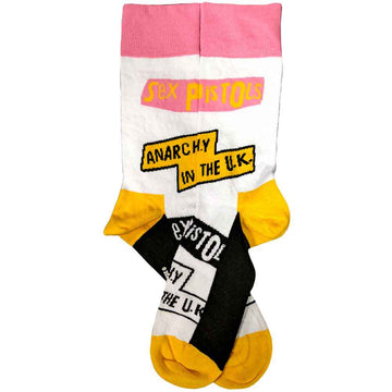 Sex Pistols Anarchy In The UK Socks - Official Band Merch