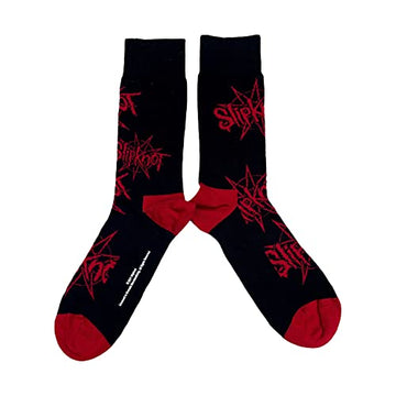 Slipknot Socks with Logo & Nonagram - Official Band Merch