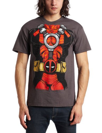Deadpool Instant Costume Men's T-Shirt - Official Marvel Tee