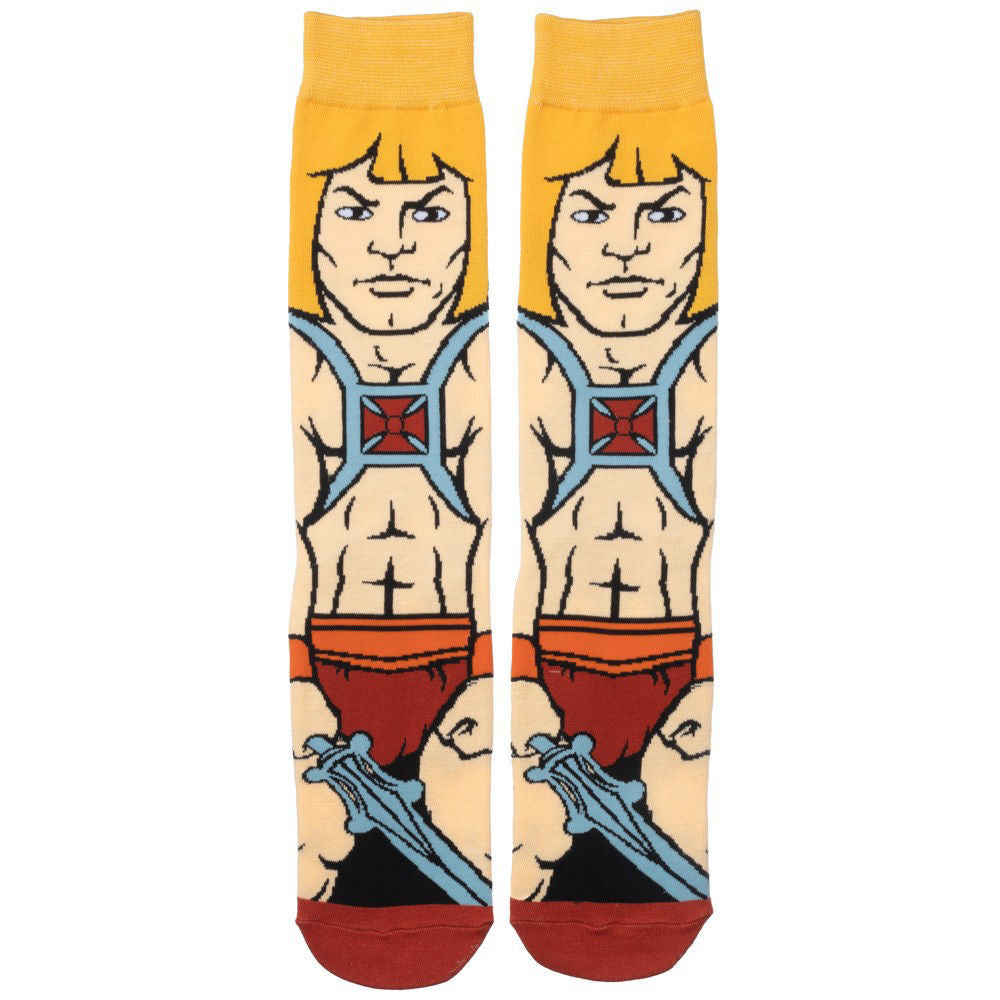 He-Man 360-Degree Character Men's Crew Socks - MOTU