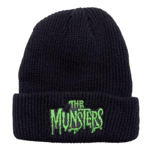 Rock Rebel Embroidered Knit Beanie Hat - Choose Your Horror