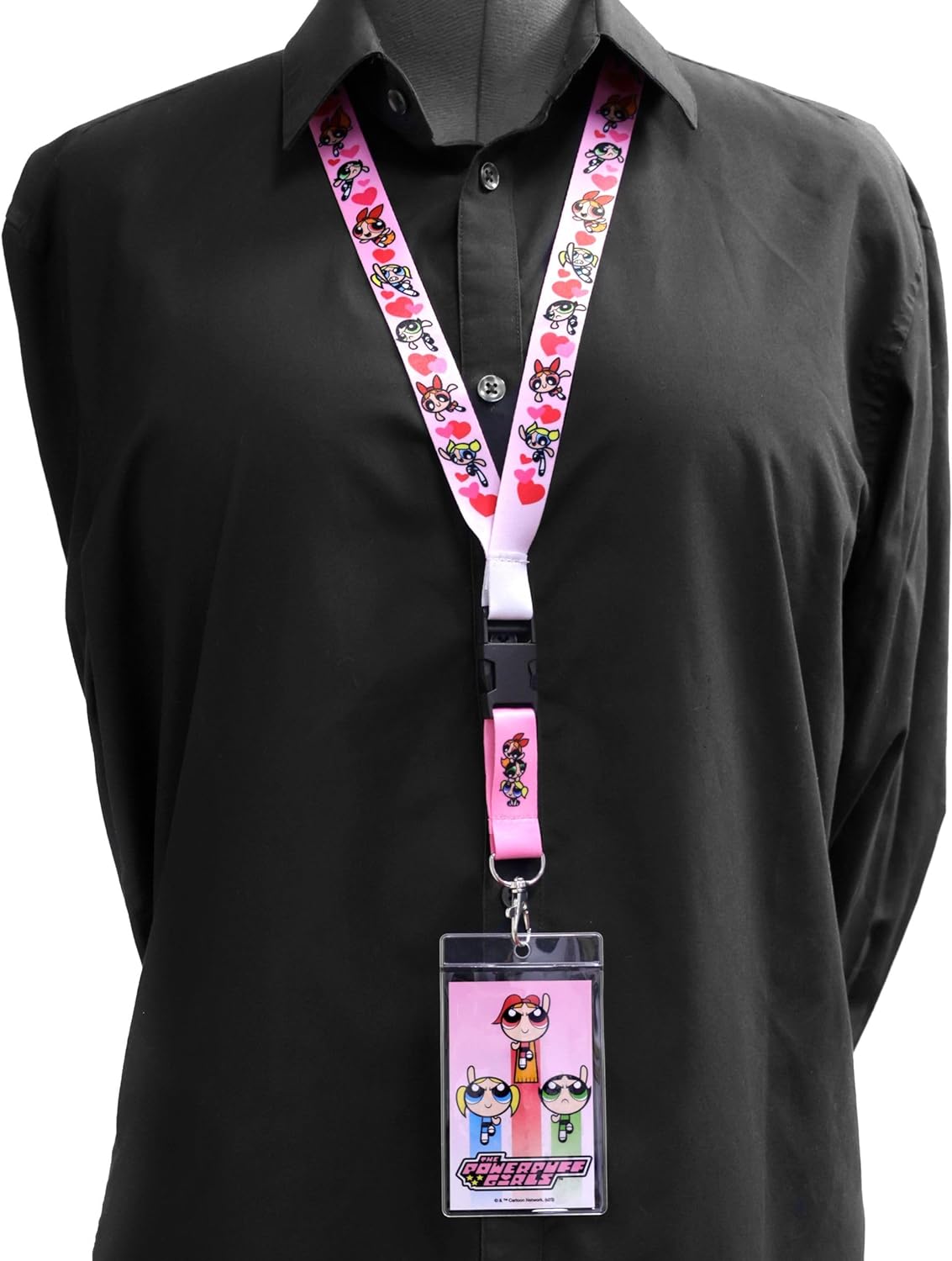 Powerpuff Girls Lanyard ID Badge Holder