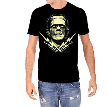 Rock Rebel Frankenstein Bolts Men's Tee - Official Universal Horror