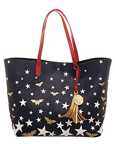Wonder Woman Red White and Blue Oversized Bag