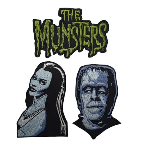 The Munsters Iron-On Applique Patch – Official Rock Rebel