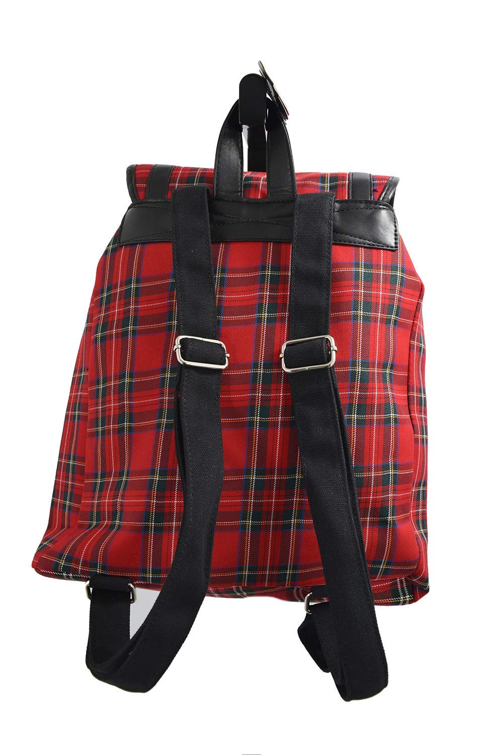 Lost Queen London's "Yamy" Backpack – Punk's Not Dead Red Tartan Edition