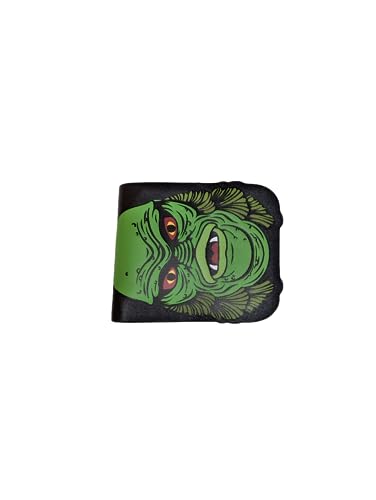 Rock Rebel Universal Monsters Creature from the Black Lagoon Head Shaped Bi-fold Wallet