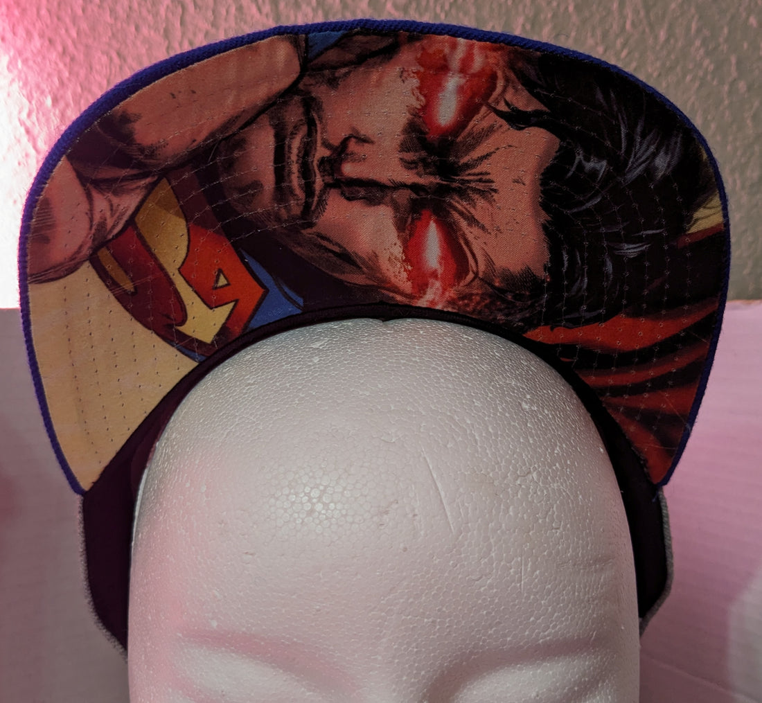 DC Comics Superman Snapback Hat Official Superhero Cap