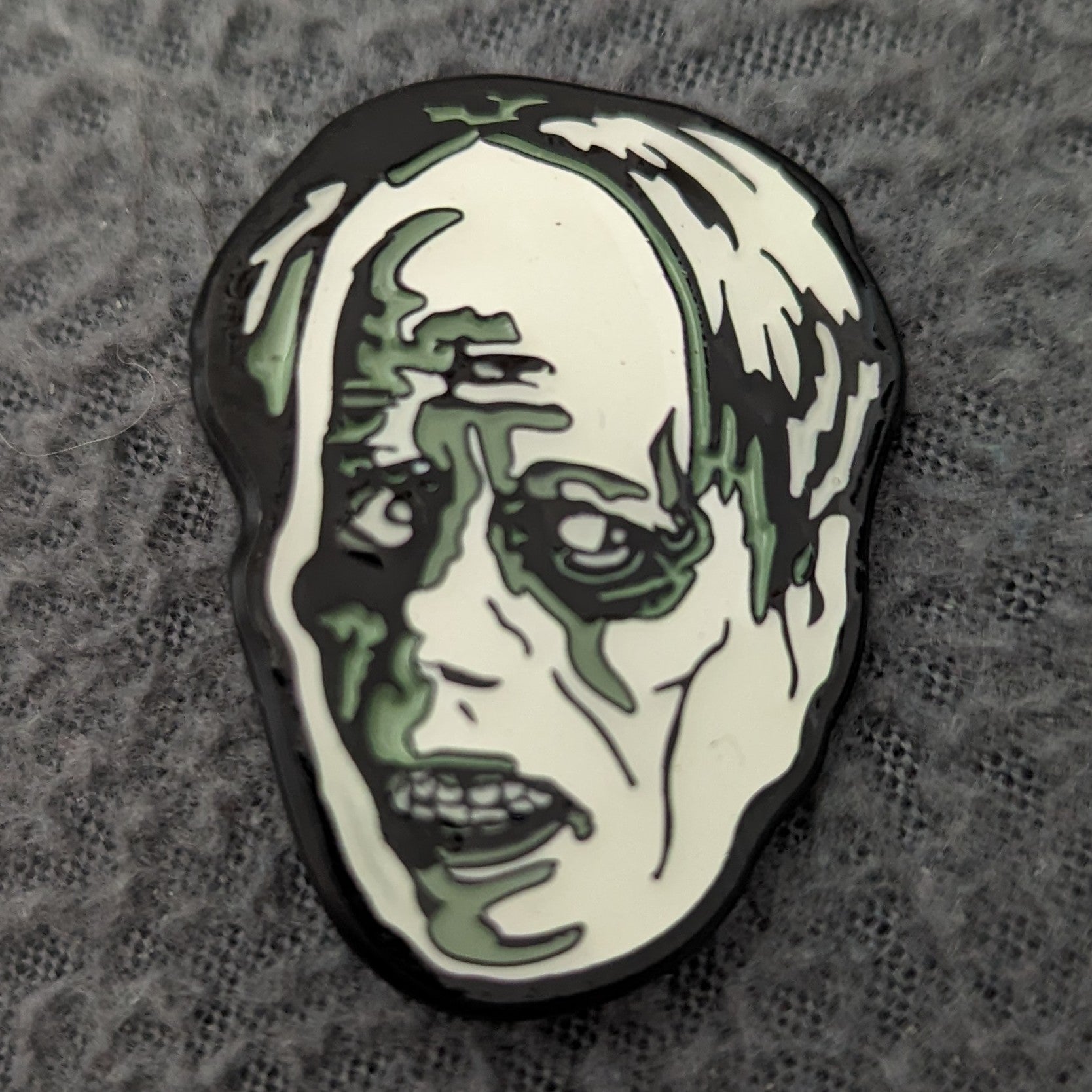 Glow-in-the-Dark Phantom of the Opera Pin - Lon Chaney Horror Enamel Pin