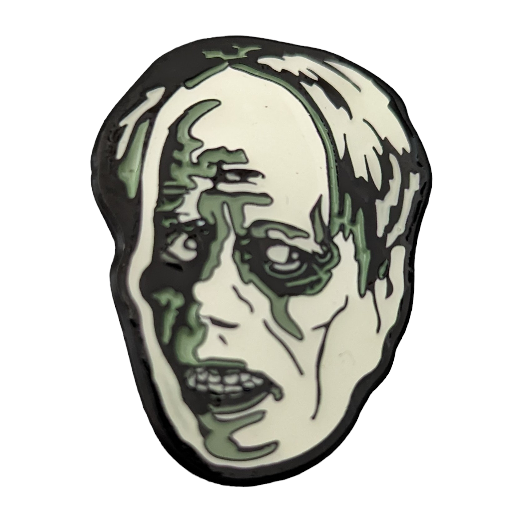Glow-in-the-Dark Phantom of the Opera Pin - Lon Chaney Horror Enamel Pin