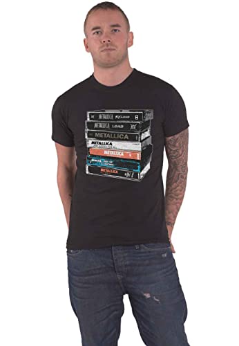 Metallica Cassette Men's T-Shirt Official Band Tee