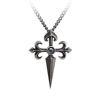 Cruz de Santiago Pendant - Official Alchemy Gothic Pewter St. James Cross