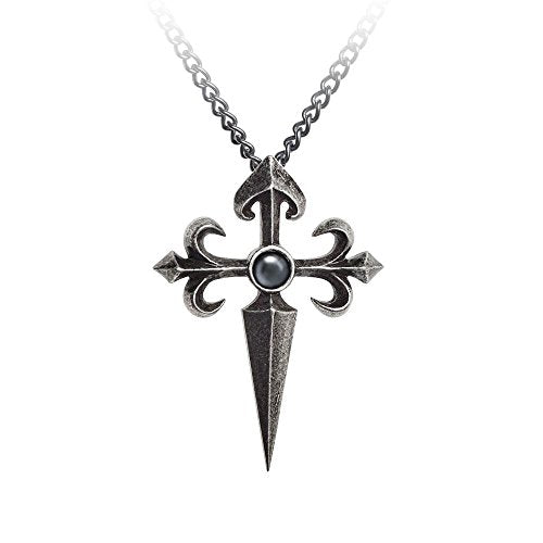 Cruz de Santiago Pendant - Official Alchemy Gothic Pewter St. James Cross