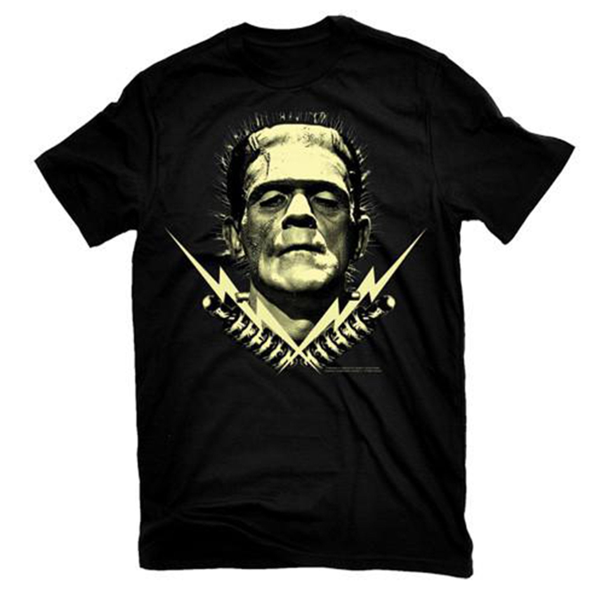 Rock Rebel Frankenstein Bolts Men's Tee - Official Universal Horror