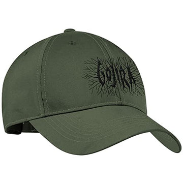 Gojira Men's Branches Logo Adjustable Hat Green Baseball Cap