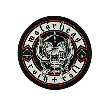 Motorhead Round Biker Back Patch 11" Rock and Roll