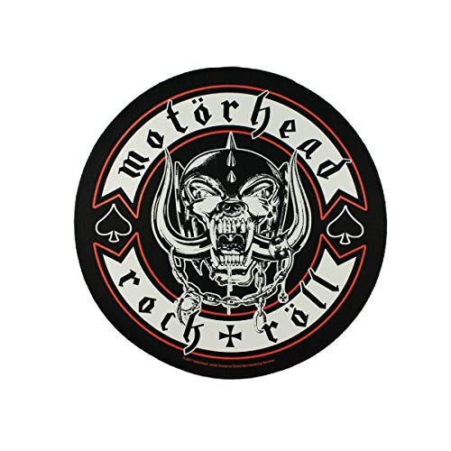 Motorhead Round Biker Back Patch 11" Rock and Roll