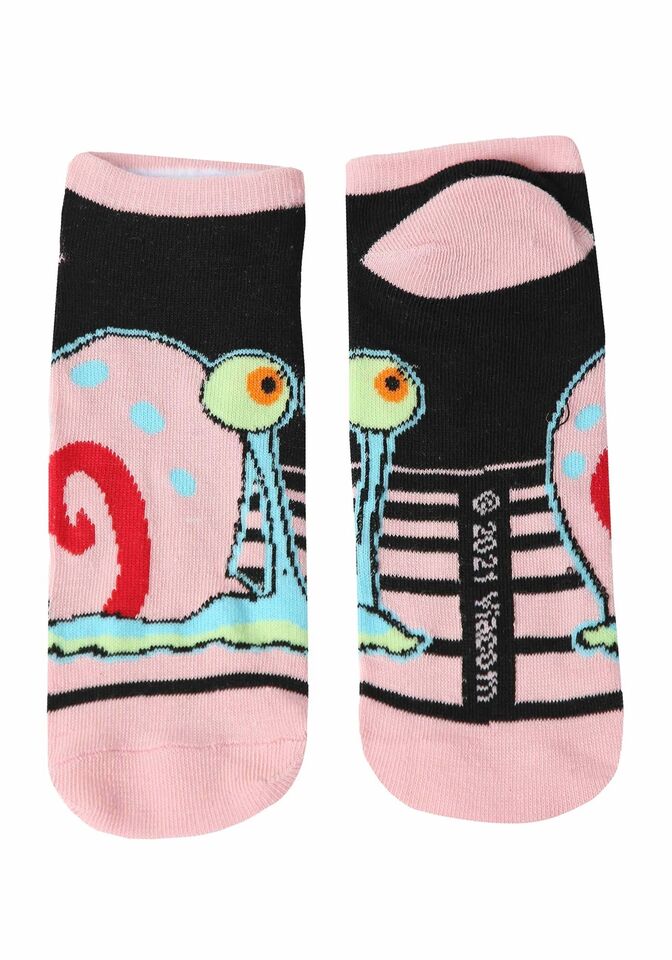 Spongebob Women's Ankle Socks Pack of 6 Pairs - Official Nickelodeon