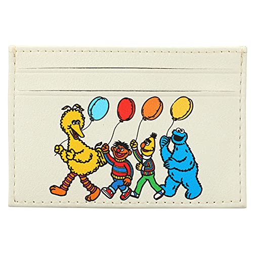 Sesame Street Compact Wallet: Iconic Characters | Officially Licensed Travel Wallet