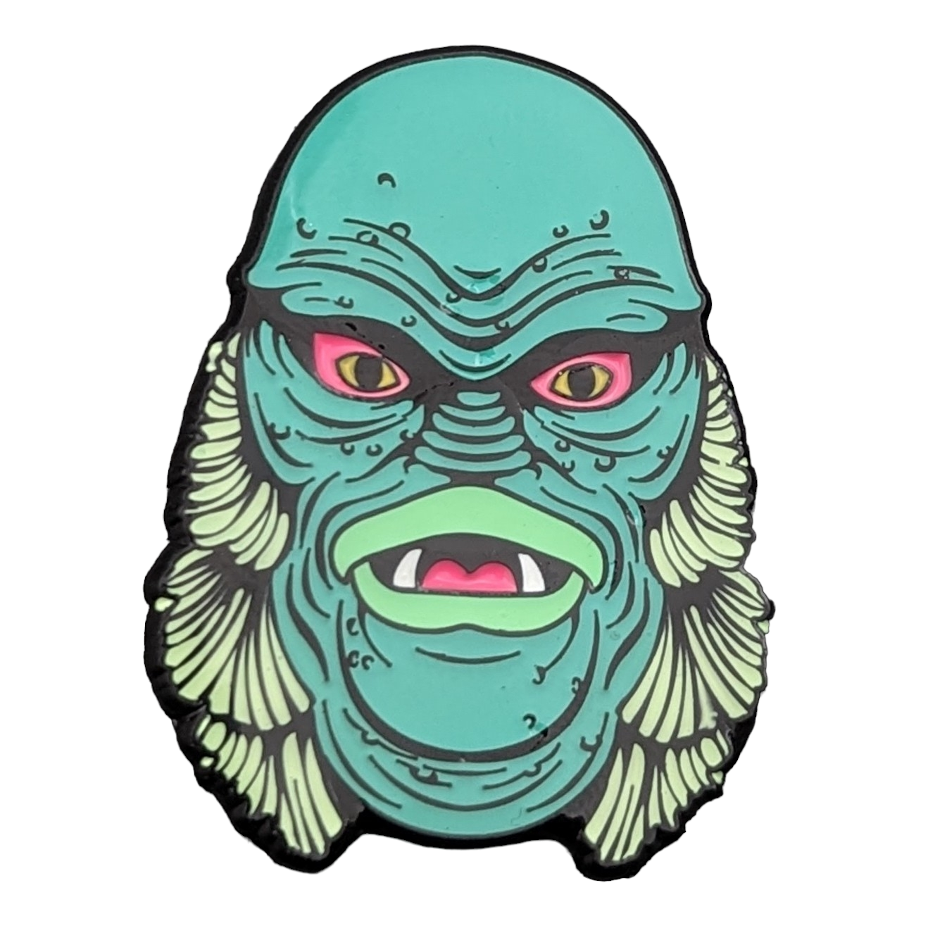 Creature From the Black Lagoon Enamel Pin – Glows in the Dark!