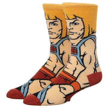 He-Man 360-Degree Character Men's Crew Socks - MOTU