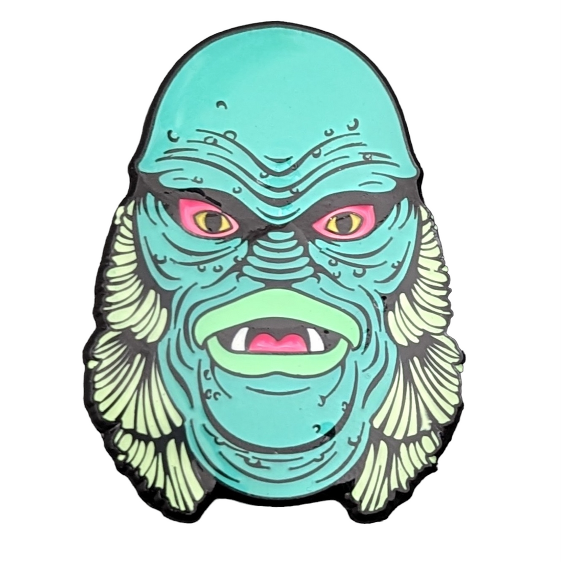 Creature From the Black Lagoon Enamel Pin – Glows in the Dark!