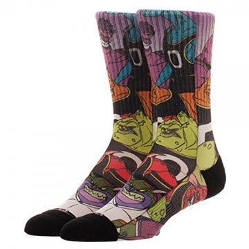 Space Jam Villains Monstars Sublimation Socks - RETIRED STYLE