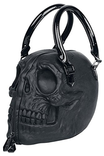 🖤 Kreepsville 3D Skull Handbag - Hauntingly Chic Purse! Gothic Bag🕷️