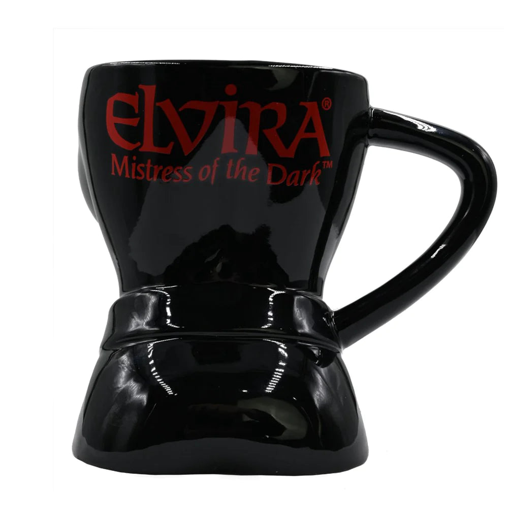 Back side of Elvira Breast Mug