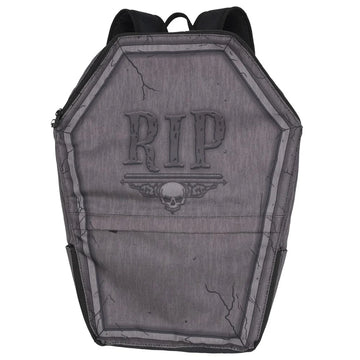 Tombstone Coffin Backpack 17" Padded Bag with Adjustable Padded Straps