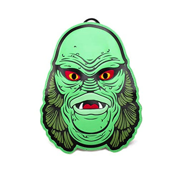 Rock Rebel Universal Monsters Creature from the Black Lagoon Face Mini Backpack