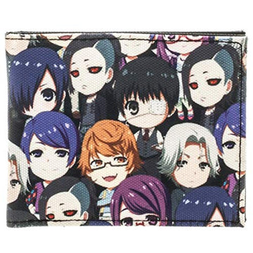 Tokyo Ghoul Chibi Characters Bi-Fold Wallet