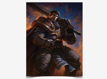 J!nx - Poster - League of Legends Garen 45x60cm - 0583215023489