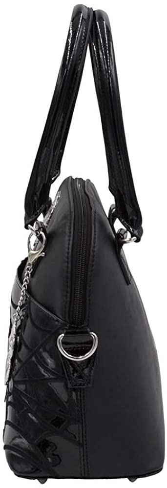kreepsville 666 Elvira Women's Spiderweb Handbag Macabre Mobile Black Collection Purse