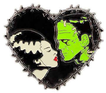 Universal We Belong Dead Heart Glow In The Dark Enamel Pin