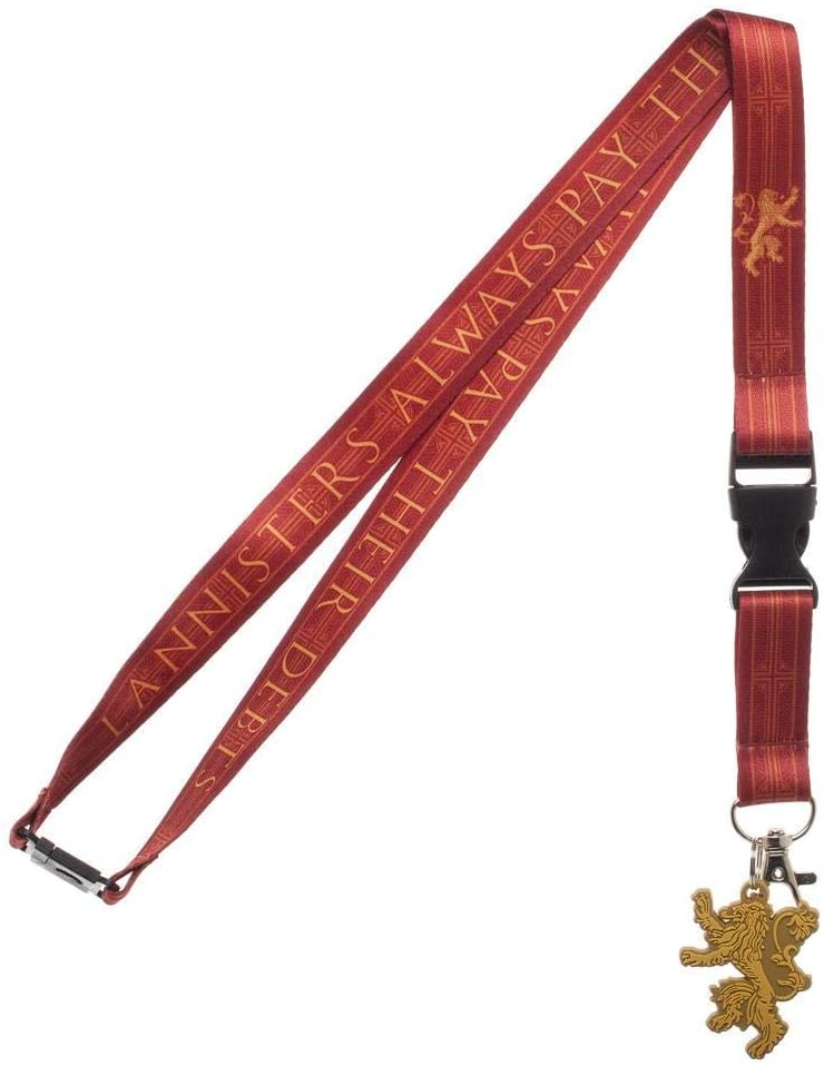 Game of Throne House Lannister Lanyard