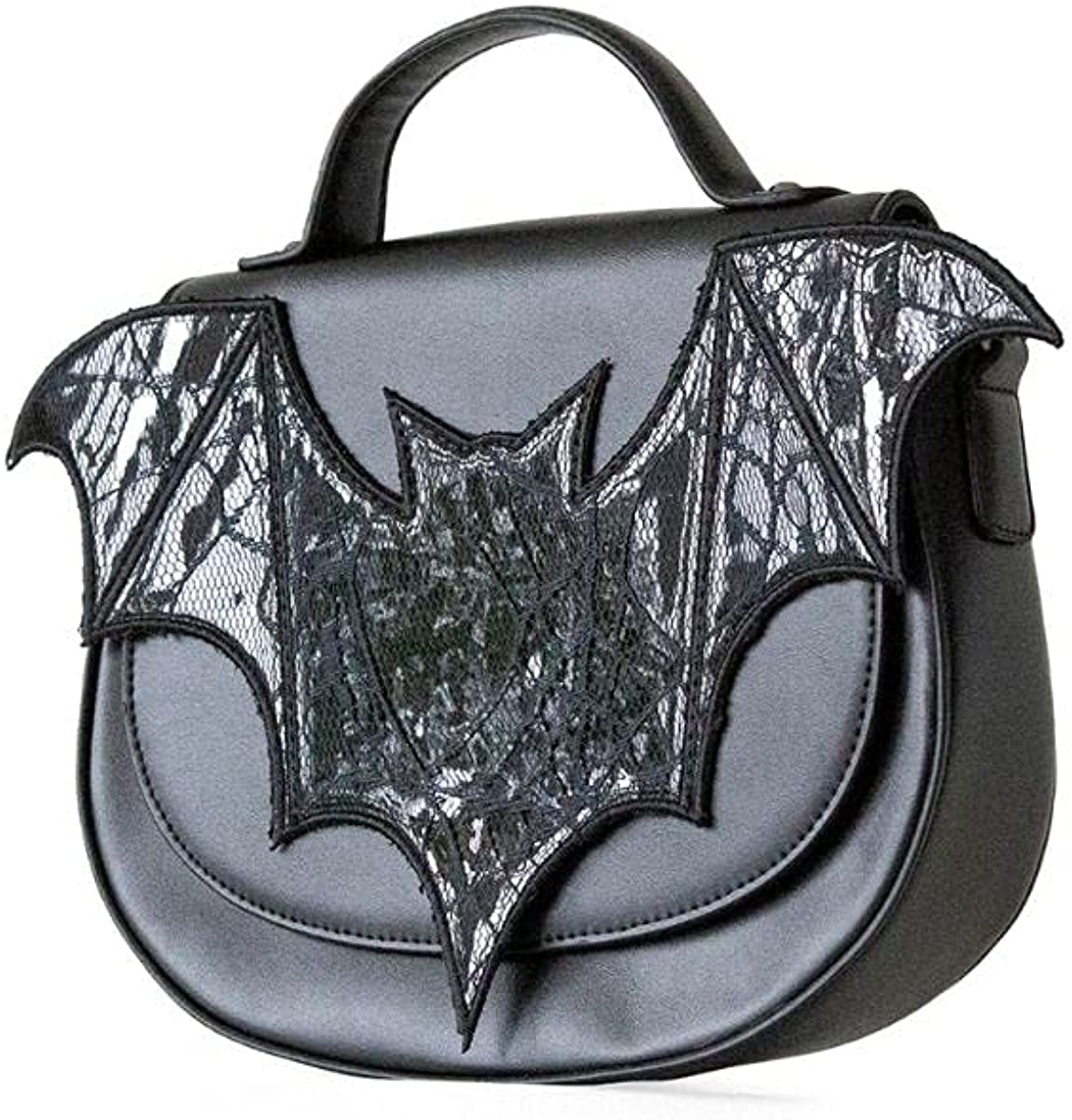 Lost Queen Bellatrix Lace Bat Handbag Ladies Shoulder Bag Purse
