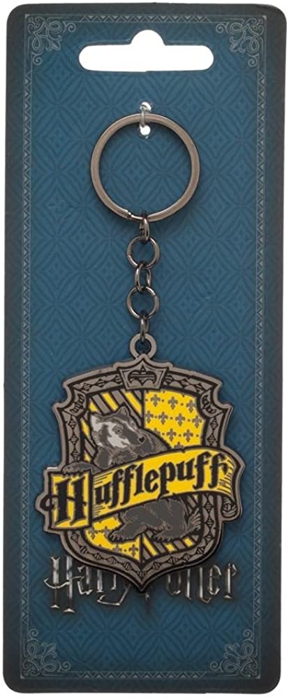 Harry Potter House Metal Keychain (Hufflepuff)