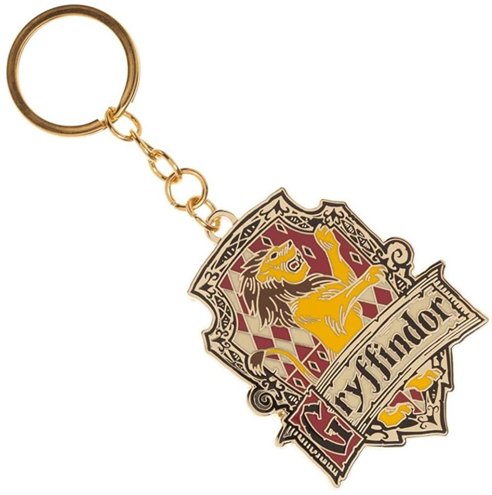Bioworld Harry Potter House Metal Keychain (Gryffindor)