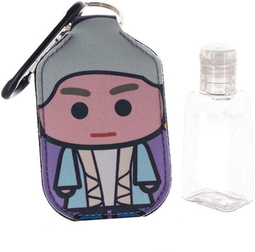 Golden Girls Dorothy Keychain with Hand Sanitizer Bottle Holder